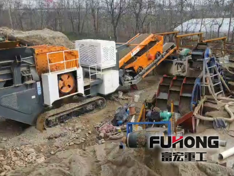 可移動石料破碎機(jī)