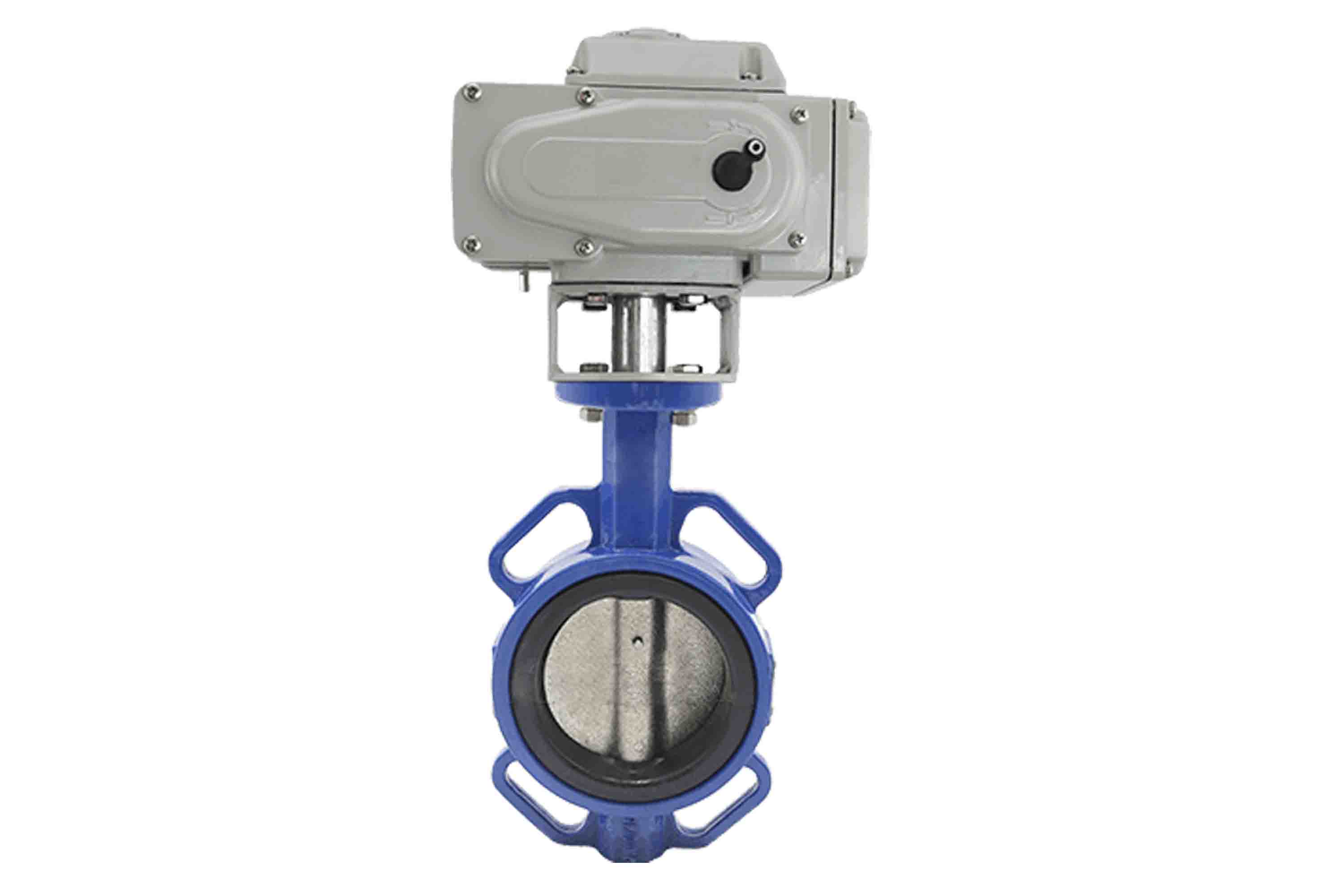 電動(dòng)對(duì)夾蝶閥